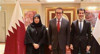   وزير الصحة يستقبل مرشحة منصب مدير عام منظمة الصحة العالمية