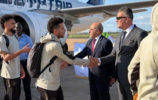 بيراميدز يصل جوبا استعدادًا لمواجهة المريخ بنتيو في دوري الأبطال