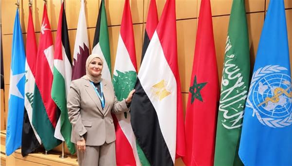 كوثر محمود تُمثل المجلس الدولي للتمريض في اجتماعات اللجنة الإقليمية لمنظمة الصحة العالمية