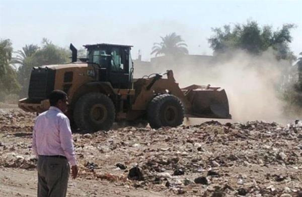 رفع 70 طن قمامة ومخلفات خلال حملة نظافة مكبرة بمدينة جهينة