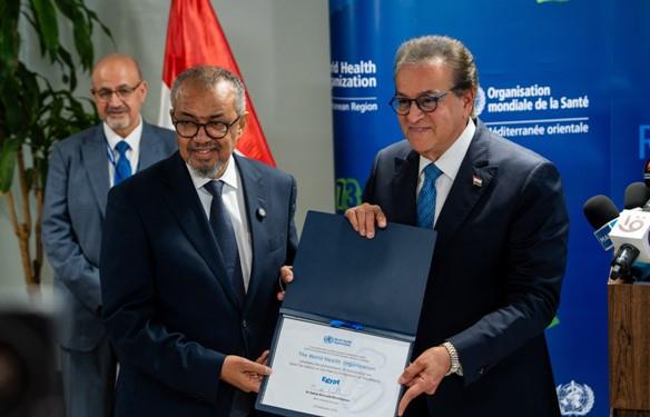 مصر أول بلد في العالم يحافظ على المستوى الذهبي على مسار التخلص من التهاب الكبد C