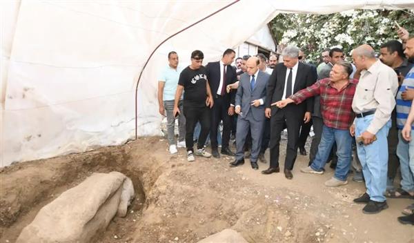 وزير السياحة يتفقد معبد بهبيت الحجارة بالغربية لدراسة تطويره