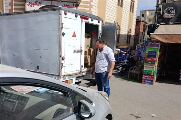 محافظ كفرالشيخ: ضبط مواد غذائية مجهولة المصدر خلال حملة تموينية بقلين
