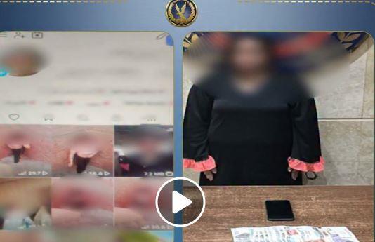 ضبط صانعة محتوى بالهرم لنشر فيديوهات خادشة للحياء بهدف تحقيق الأرباح
