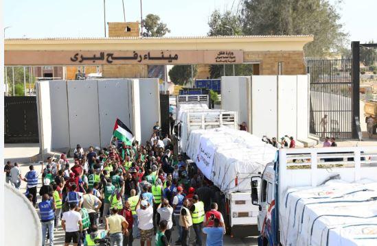 شريان الحياة لا يتوقف.. جهود مصرية متواصلة لإدخال المساعدات إلى غزة