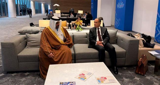 وزير الخارجية يبحث تعزيز التعاون الاقتصادي مع البحرين