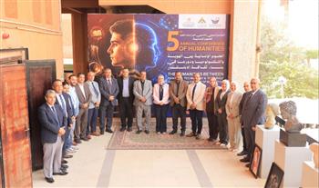   افتتاح فعاليات المؤتمر الطلابي السنوي الخامس فى العلوم الانسانية بجامعة بنها