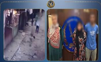  كشف ملابسات فيديو التعدي على سيدة وإلقاء الحجارة عليها بالقليوبية