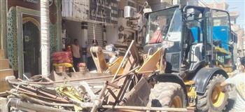 الفيوم ترفع 35 طن قمامة وتصادر 61 مخالفة إشغال في 3 مراكز