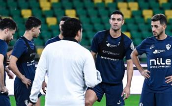 الزمالك يختتم استعداداته لمواجهة الجيش الرواندي في دوري الأبطال