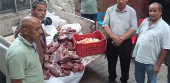   المنوفية .. ضبط 260 كيلو لحوم ودواجن فاسدة في حملة بأشمون