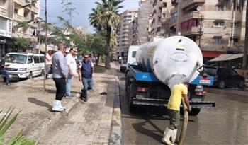   محافظ الإسكندرية يوجه بتكثيف التواجد الميداني لمواجهة الأمطار الغزيرة