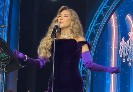 نجوى كرم تشعل حماس جمهورها في حفل دبي