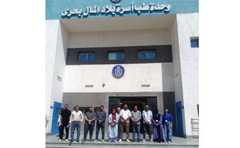   الكشف على 440 مواطناً بالقافلة الطبية بقرية بلاد المال بحري بمركز أبو تشت