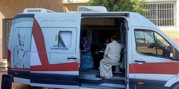 سيارة الخدمات التكنولوجية تصل أبسوج ببني سويف اليوم.. اعرف الخدمات