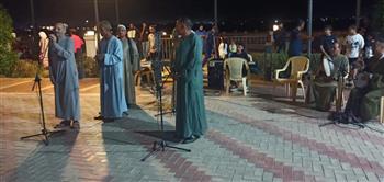   فرقة أبو صير للغناء الشعبي تختتم "شارع الفن" ببني سويف 