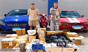 ضبط 176 كيلو بودر بقيمة 450 مليون جنيه بحوزة تشكيل عصابي