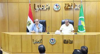   محافظ المنيا: تكامل الرؤى والعمل الميداني أساس مواجهة التحديات وتحسين الخدمات