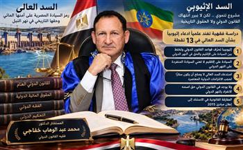   13 نقطة تفنّد ادعاءات إثيوبيا بشأن النهر.. خفاجى يكشف تحريف قواعد القانون الدولي