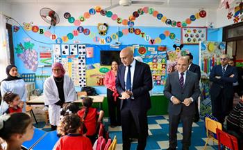   وزير التعليم ومحافظ الغربية يتفقدان عددًا من المدارس بالمحافظة