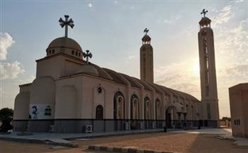   دير الأنبا توماس السائح بالخطاطبة .. يحتفل بعيد القديس ساويرس الانطاكي