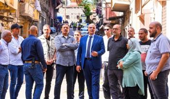   تضامن الإسكندرية تتحرك ميدانيًا لمتابعة أوضاع المواطنين بعقار شارع المازني بكرموز