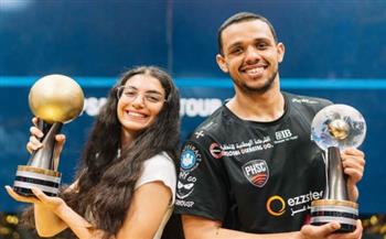   أمينة عرفي ومصطفى عسل يحافظان على صدارة تصنيف الاسكواش