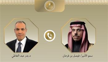   وزير الخارجية يبحث مع نظيره السعودي العلاقات الثنائية وتطورات الأوضاع الإقليمية