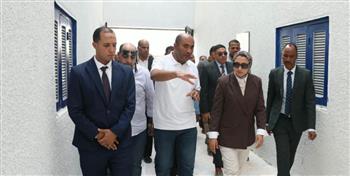   محافظ الوادي الجديد تتفقد أعمال تطوير مدرسة التمريض بباريس