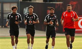   لاعبو الأهلي الدوليون ينتظمون في التدريبات الجماعية للفريق