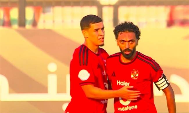 الأهلي يتقدم على بترول أسيوط بثنائية في الشوط الأول