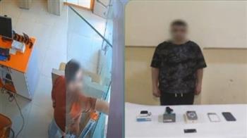   حبس عاطل 4 أيام لسرقة هواتف وسماعات من محل بأكتوبر