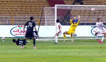   زد يتقدم على الزمالك في الشوط الأول بهدف مروان حجيج