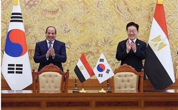   الرئيس السيسي: كوريا الجنوبية شريك مهم لمصر