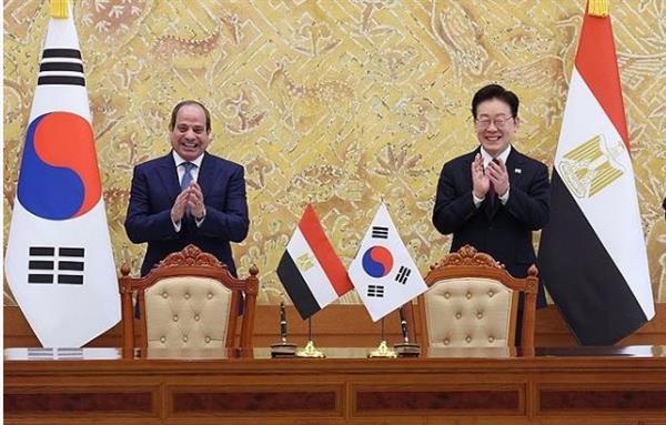 الرئيس السيسي: كوريا الجنوبية شريك مهم لمصر