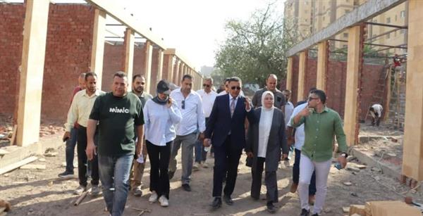 محافظ القليوبية يتابع تطوير حديقة المرجوشي.. متنفس ترفيهي جديد بشبرا الخيمة