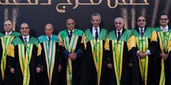   جامعة عين شمس تحتفل بتخريج الدفعة 73 من كلية الحقوق وتكرّم رموز القضاء والقانون