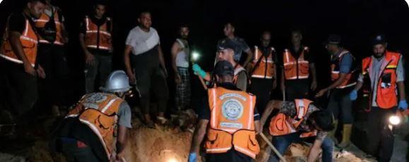 إصابة 6 فلسطينيين في استهداف خيمة للنازحين غرب خان يونس