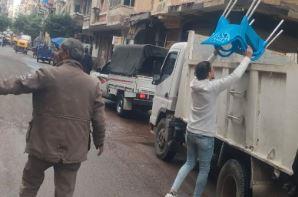 التحفظ علي ٢٧ إشغال متنوع غرب الإسكندرية