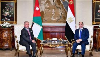   الرئيس السيسي والعاهل الأردني يعقدان جلسة مباحثات حول تعزيز العلاقات والقضايا الإقليمية والدولية
