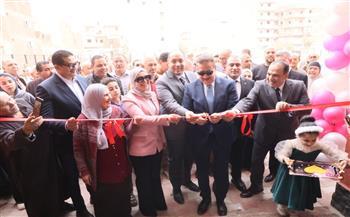 محافظ المنوفية يفتتح مجمع مدارس البتانون الجديد