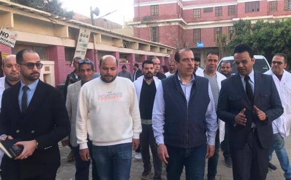 نائب وزير الصحة يجري جولة تفقدية للمنشآت الطبية بسوهاج