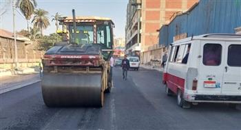   الشرقية تواصل تطوير الشوارع والكباري لتحسين حركة المرور