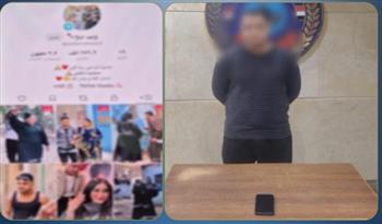  سقوط مروج فيديوهات منافية للآداب عبر السوشيال ميديا