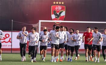  الأهلي يختتم استعداداته لمباراة الإسماعيلي بالدوري