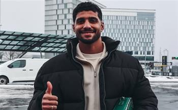 إبراهيم عادل يصل إلى الدنمارك للانضمام إلى نورشيلاند