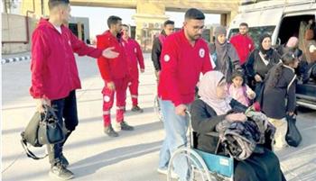   وصول دفعة جديدة من العائدين لـ غزة إلى معبر رفح 