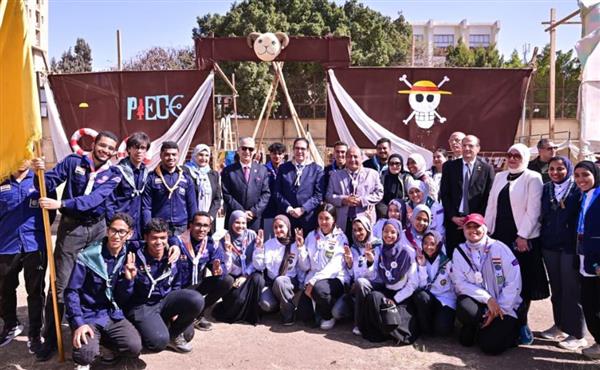 جامعة القاهرة تطلق المهرجان الكشفي الـ46 والإرشادي الـ34