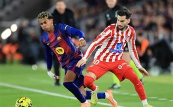 تعرف على موعد مباراة برشلونة وأتلتيكو مدريد اليوم في كأس ملك إسبانيا