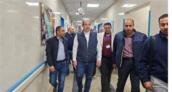   وزير الصحة يتفقد منشآت أسيوط 